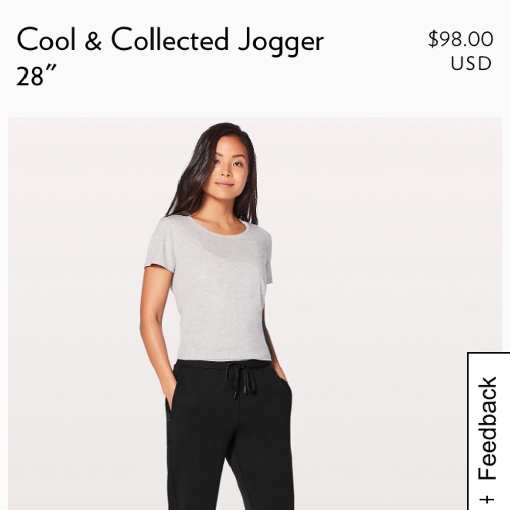 ISO: COOL AND COLLECTED LULULEMON JOGGERS size 12